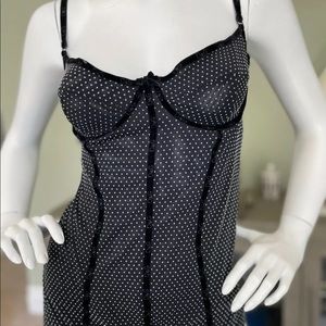 D&G Vintage Polka Dot Top with Underwire Bra